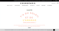 Desktop Screenshot of cosmoparis.com